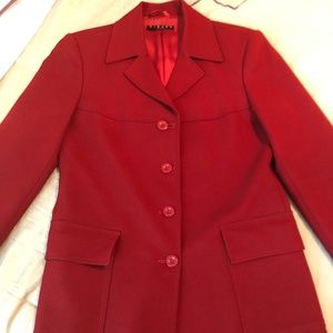 Red Winter Coat